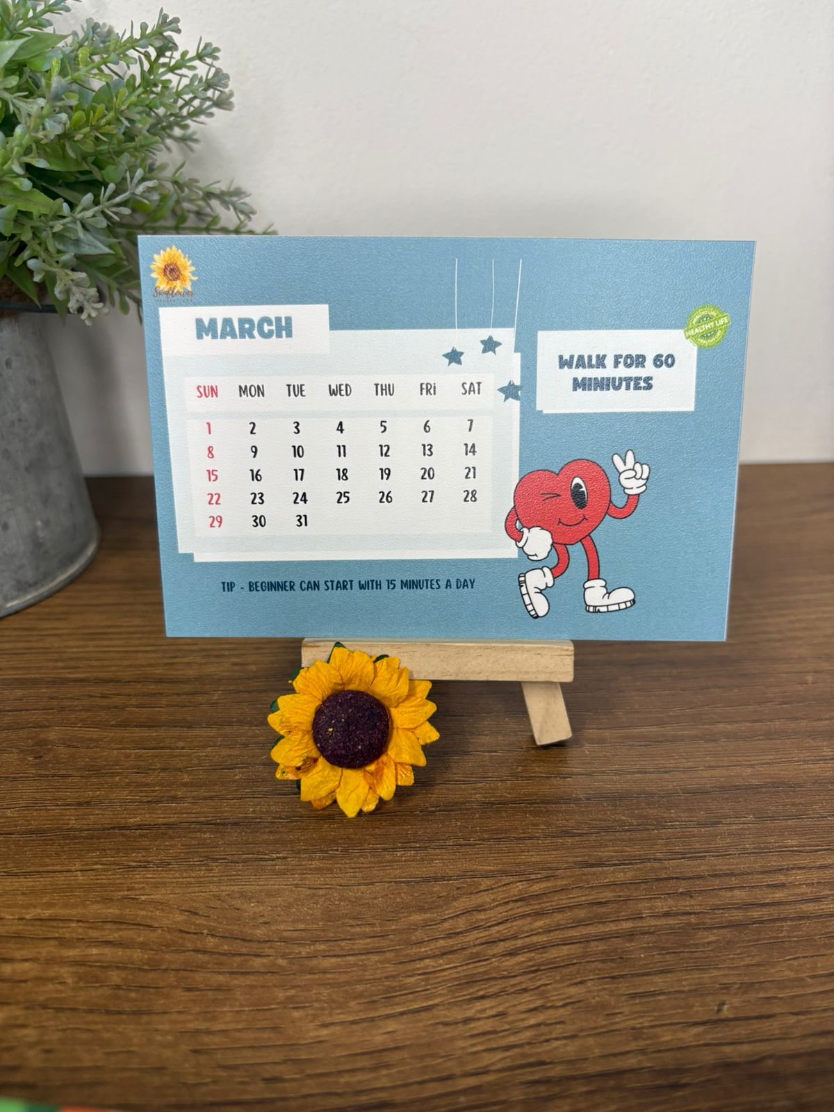 Habbit Bloom Calendar