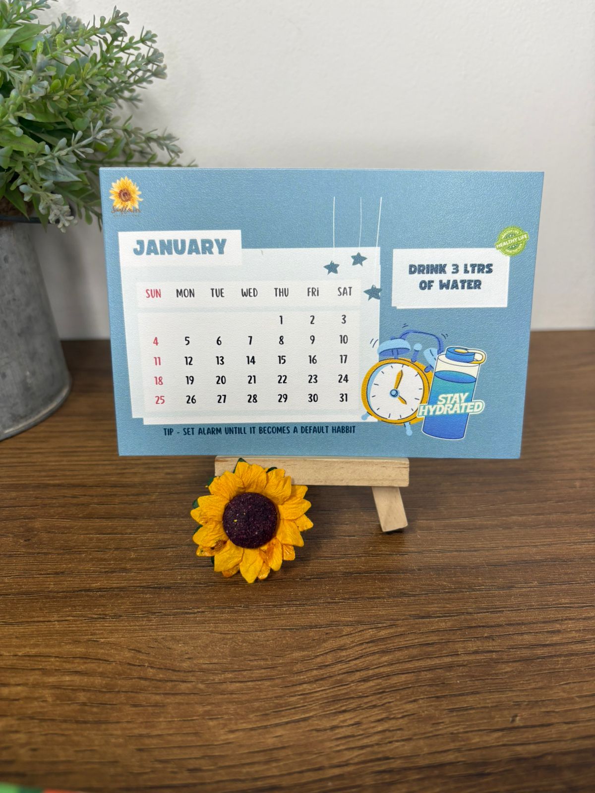 Habbit Bloom Calendar
