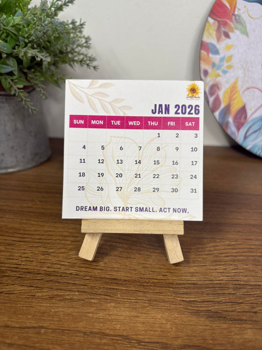 Quote a month calendar