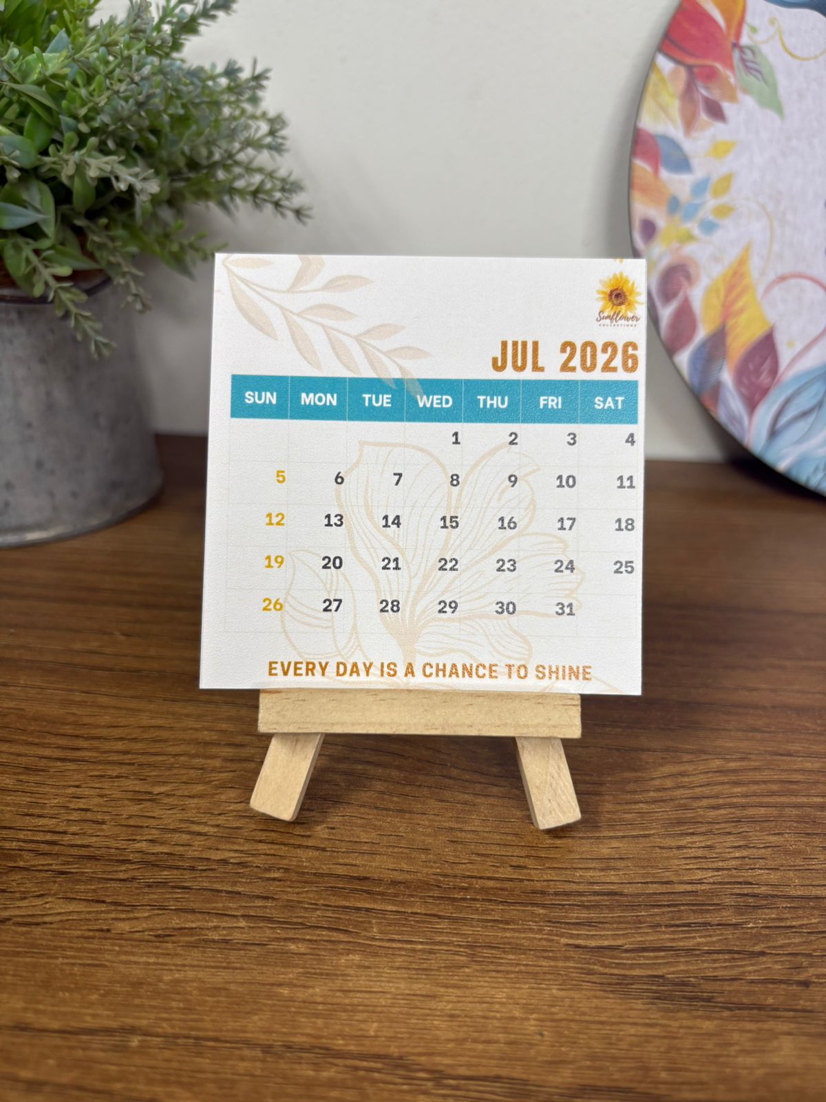 Quote a month calendar