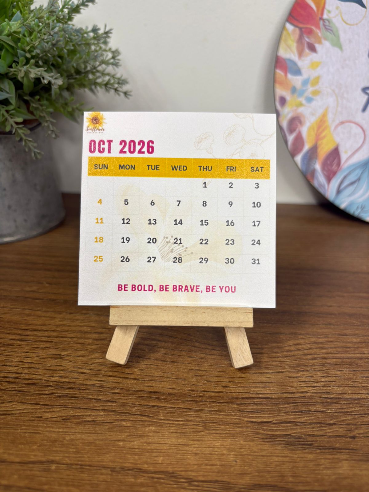 Quote a month calendar