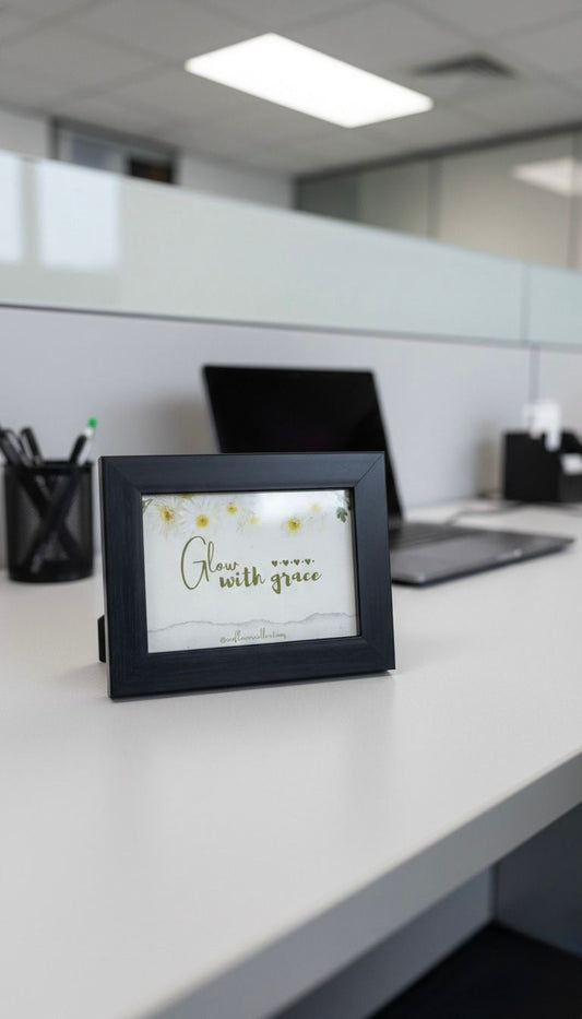 Mini Desk Frame - Glow with Grace